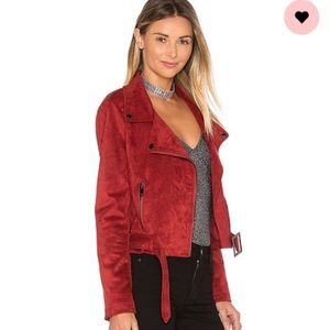 ❤️ Lovers + Friends Grant jacket in burgundy
